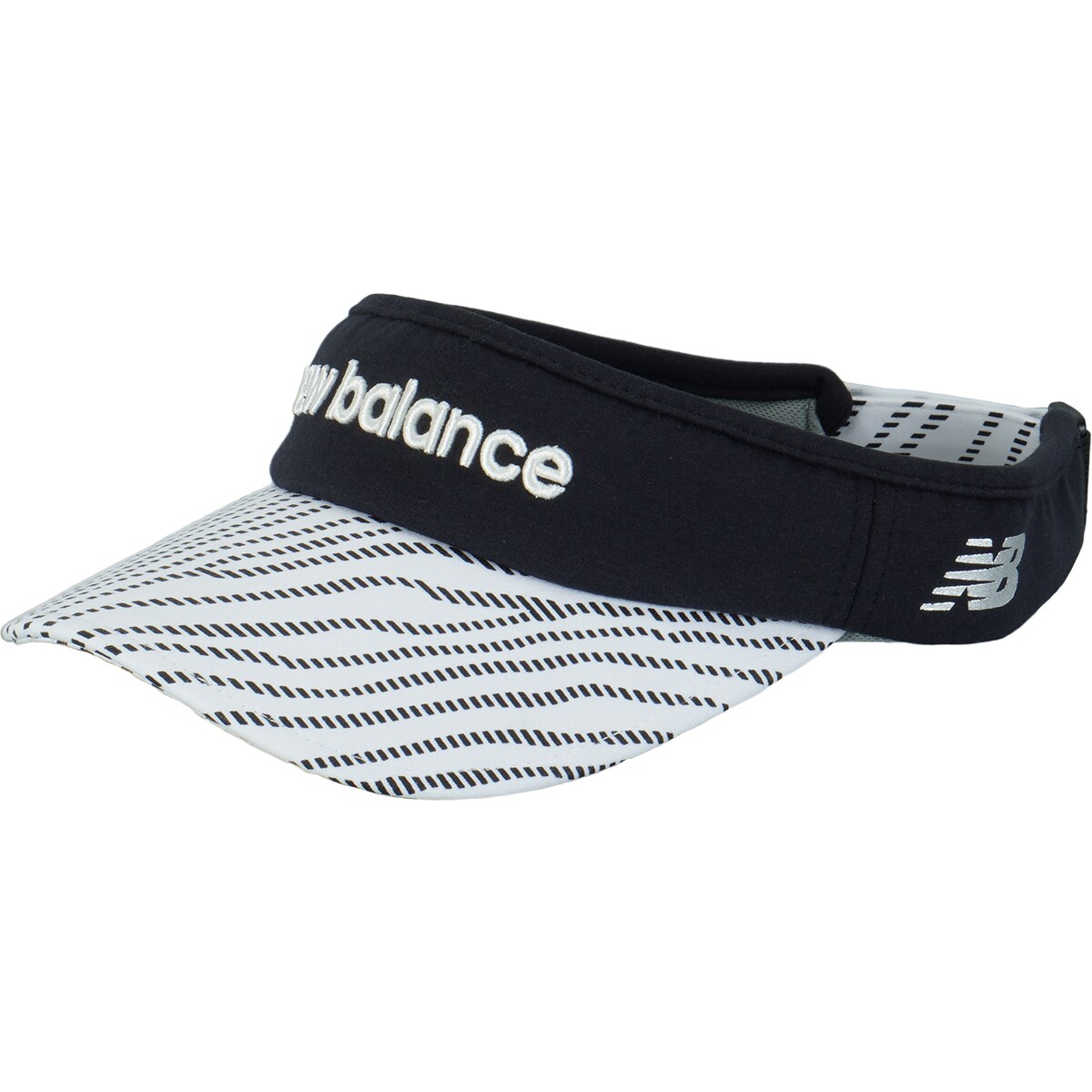 ダンボール×ストライプゼブラプリント サンバイザー レディス(【女性