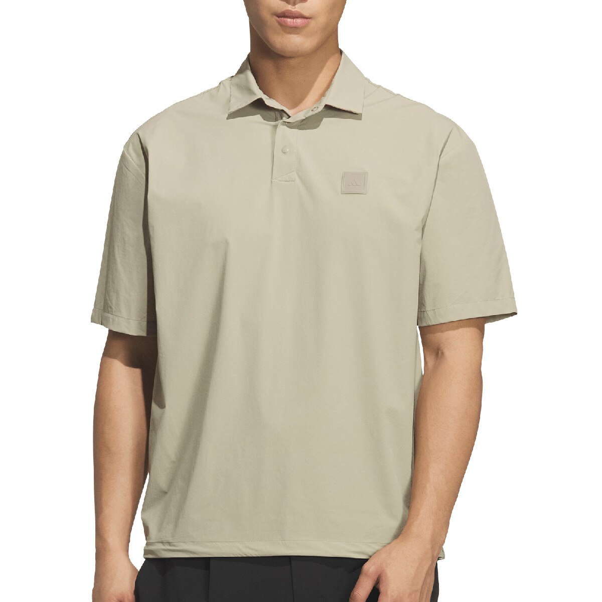 ストレッチ 接触冷感 リフレクティブ付き 半袖ポロシャツ(半袖シャツ