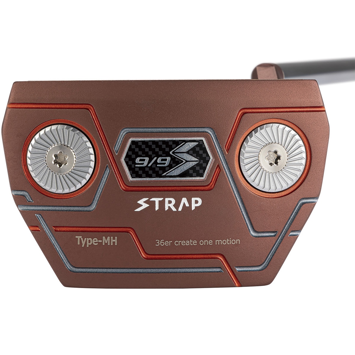 9／9 STRAP マレットヒール 中尺パター(パター（単品）)|KASCO