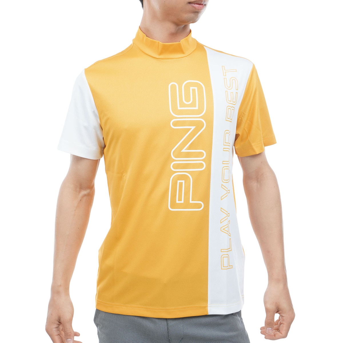 アウトレット】半袖ハイネックシャツ(半袖シャツ・ポロシャツ)|PING