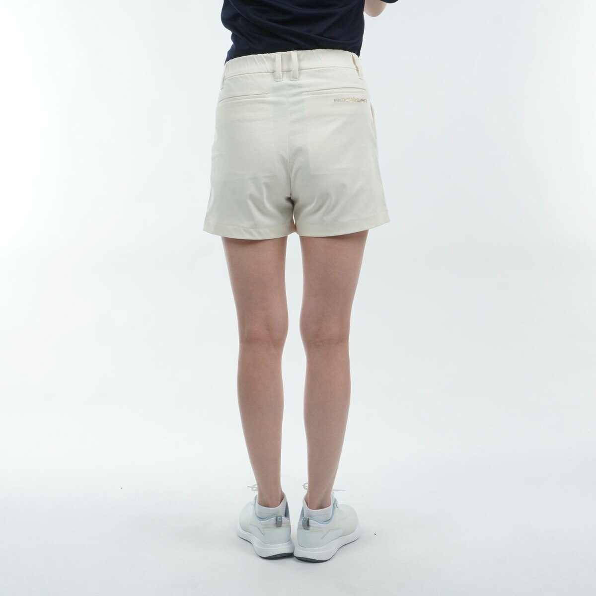 ストレッチ ワンタックチノショートパンツ レディス(ハーフパンツ