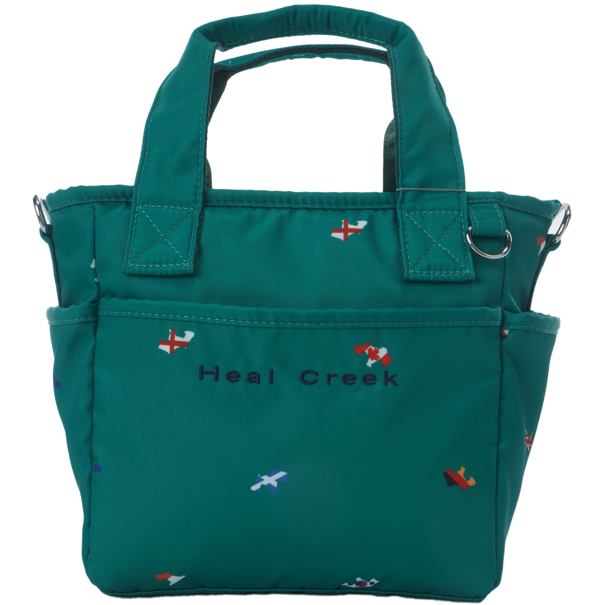 Heal Creek ゴルフバッグ・キャディバッグ グリーン Heal Creek（ヒールクリーク）アウトポケットキャディバッグ(00
