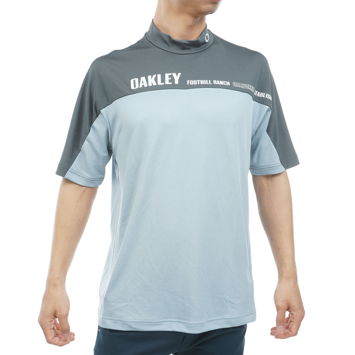 OAKLEY LASTING COOL BROCK モックネック半袖シャツ(半袖シャツ