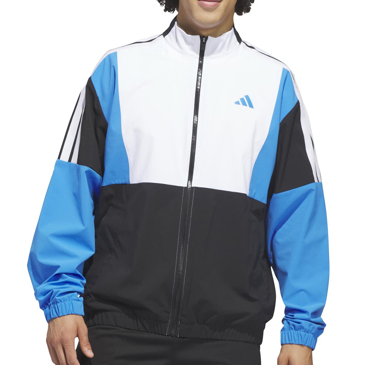 ストレッチ ビヨンド ザ コース TWISTWEAVE カラーブロック フルジップ