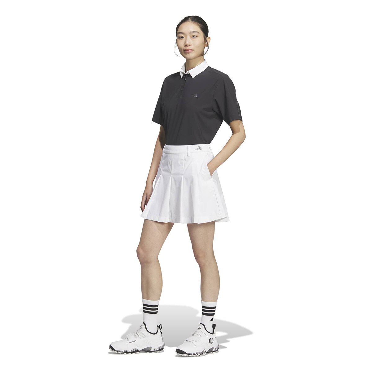 EXストレッチ ACTIVE プリーツ スカート レディス(スカート)|Adidas