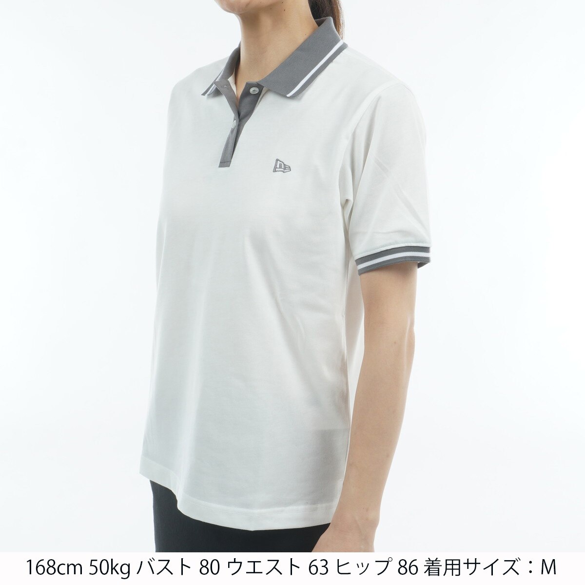 GML ストライプ ポロシャツ GMLキャップ GFW ストライプカラー 半袖ポロシャツ レディス(半袖シャツ