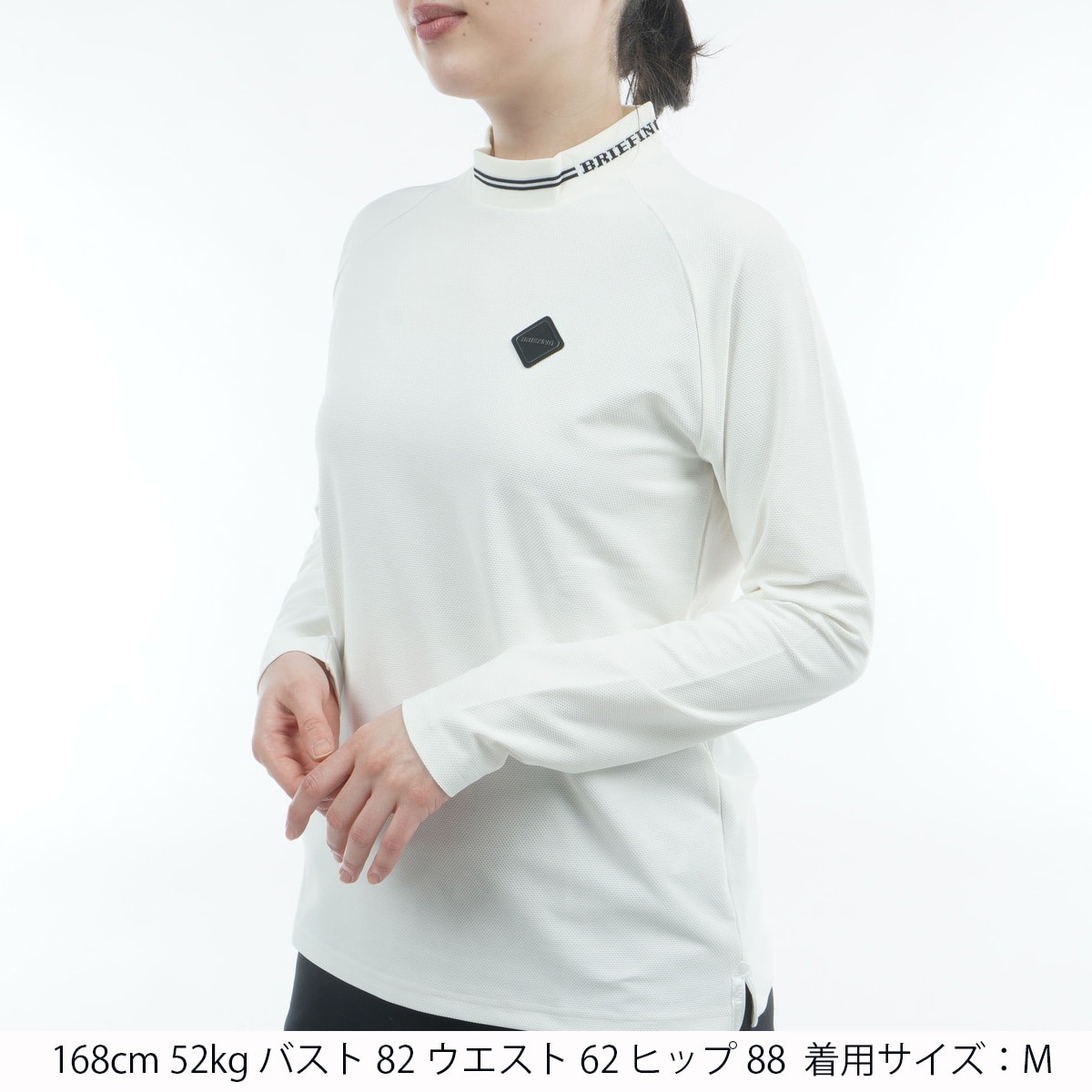 メッシュミニライン RF ハイネック長袖シャツ レディス(長袖シャツ