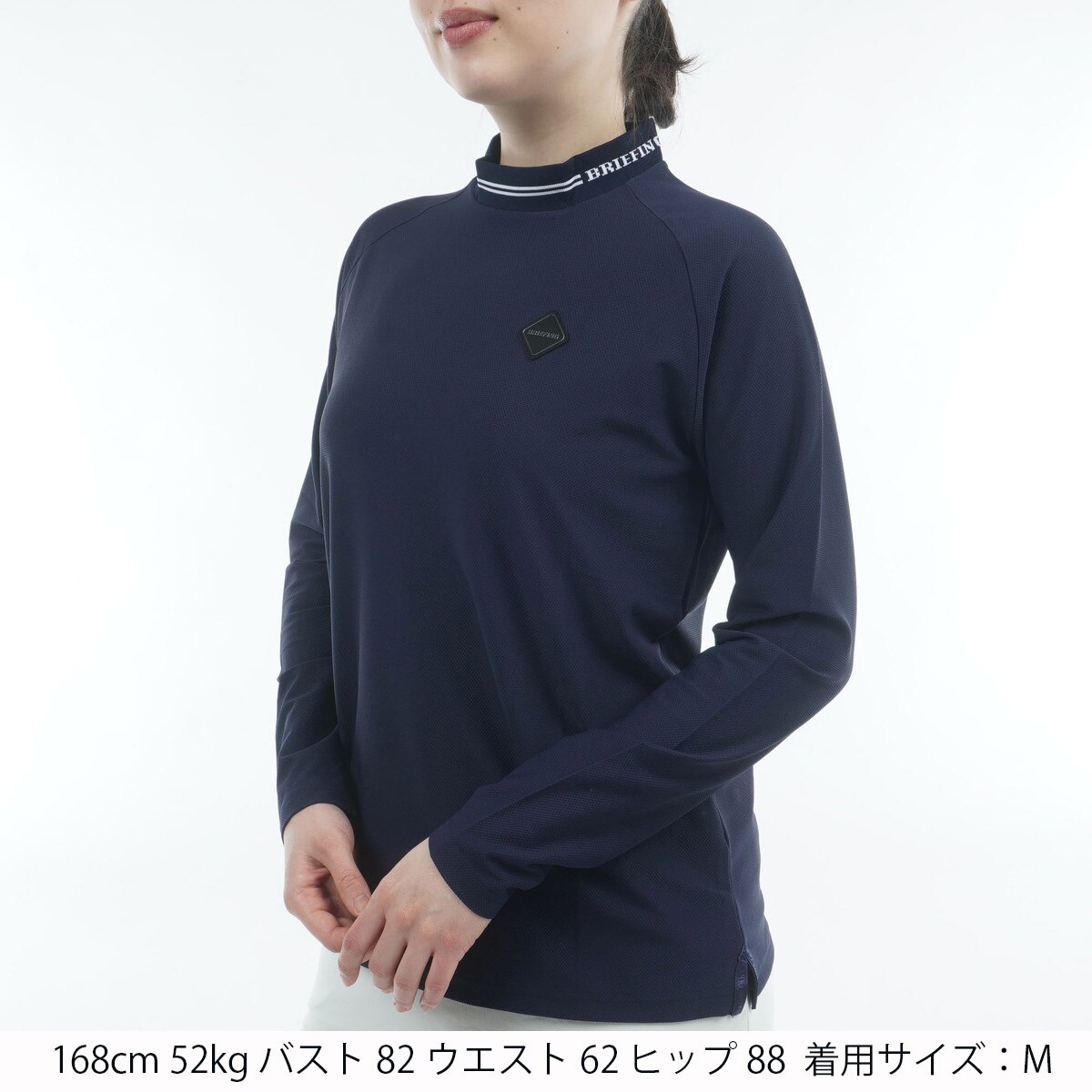 メッシュミニライン RF ハイネック長袖シャツ レディス(長袖シャツ