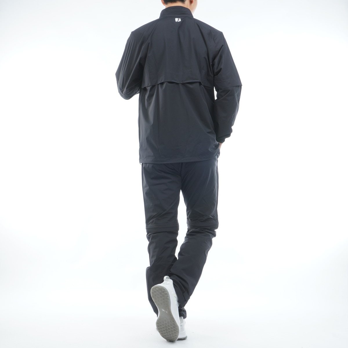 ストレッチ 4WAY ハイブリッドFJレインウェア上下セット(レインウェア