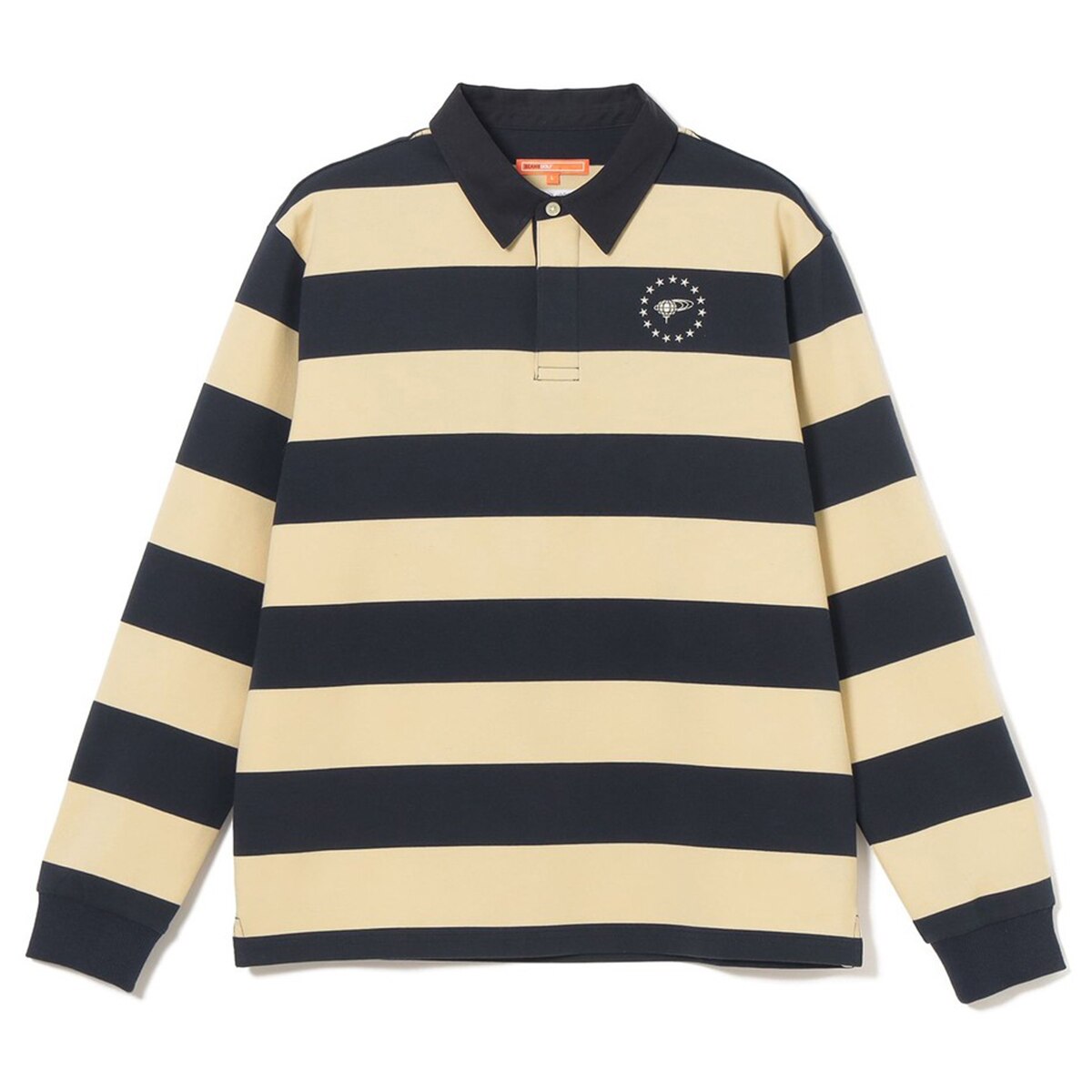 ORANGE LABEL ボーダー ロングスリーブ シャツ(半袖シャツ・ポロシャツ