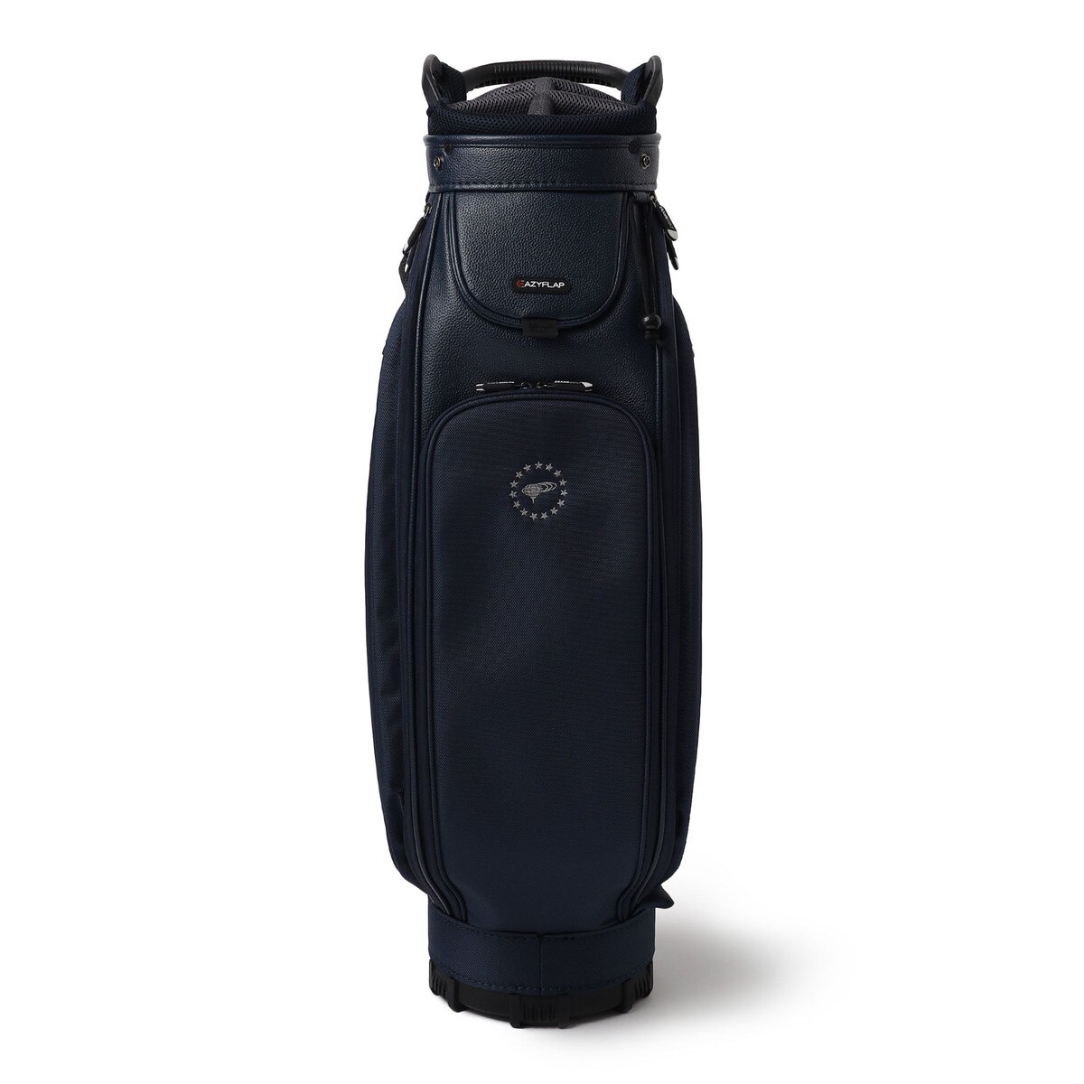 スクリプトロゴ ネイビー キャディバッグ(8.5インチ)(【男性】キャディ