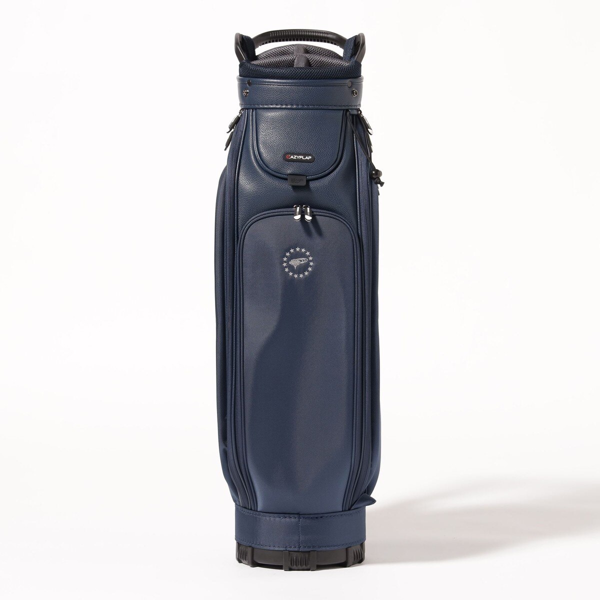 BEAMS GOLF ネイビー キャディバッグ8.5インチ スクリプトロゴ ネイビー キャディバッグ(8.5インチ)(【男性】キャディ