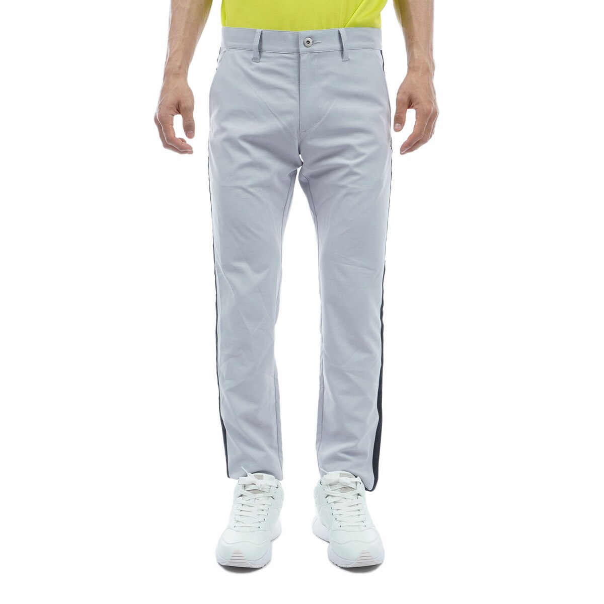 セール・アウトレット】打ち水ストレッチ テーパードパンツ(ロング