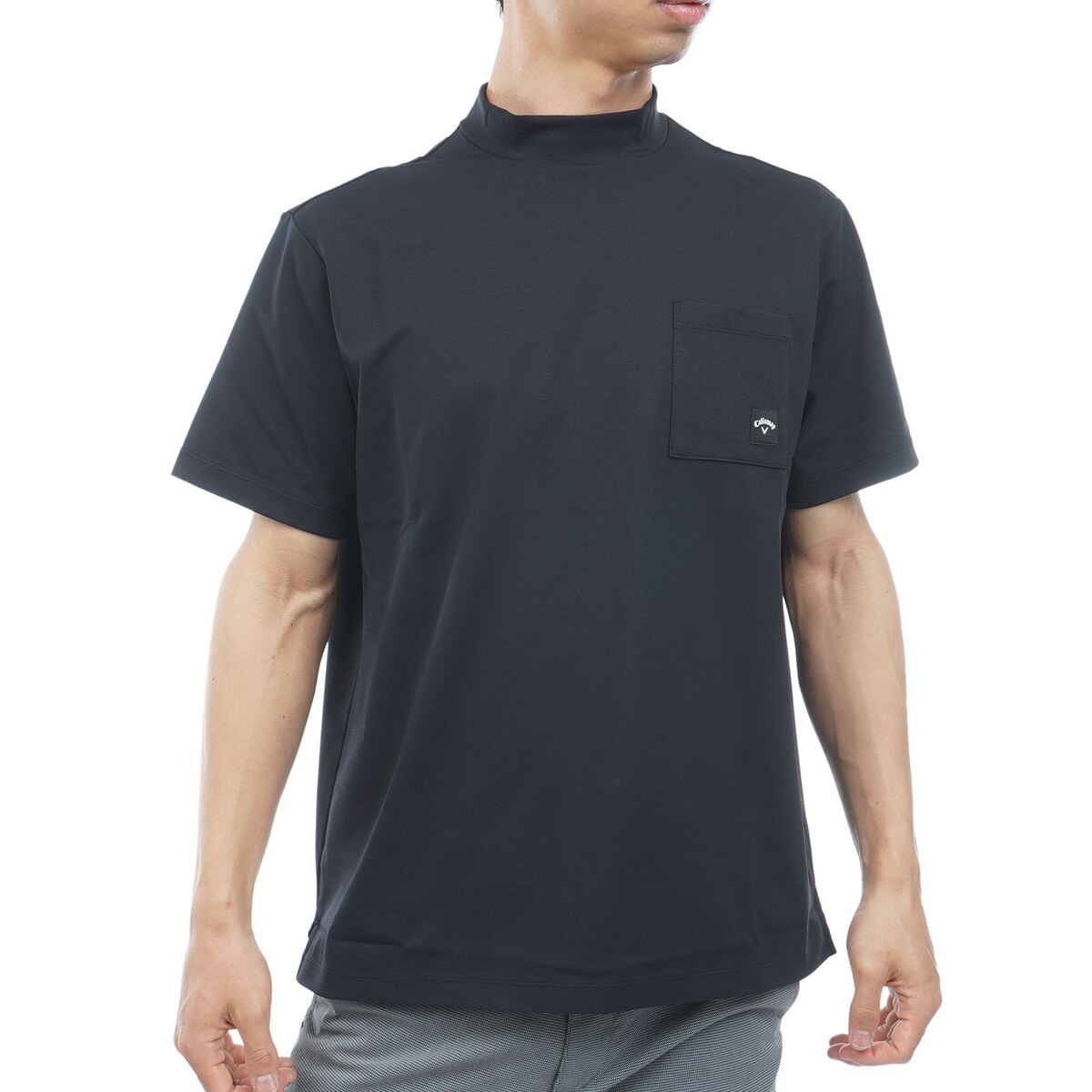 3℃裏クールリラックス半袖モックネックシャツ(半袖シャツ・ポロシャツ