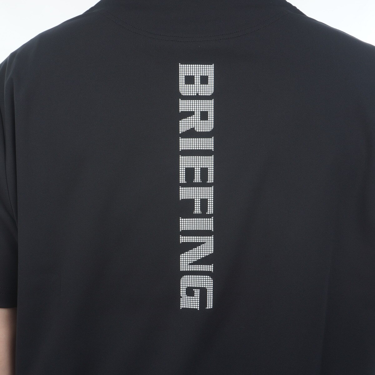 タイムセール新品未開封】BRIEFING ブラック ツアー ハイネック半袖シャツ BRIEFING GOLF（ブリーフィングゴルフ） ブリーフィング ツアー