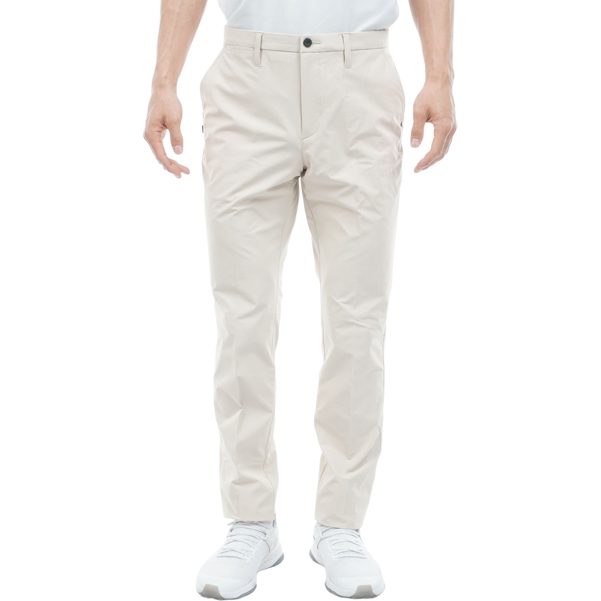 BRIEFING GOLF ゴルフパンツ L ホワイト ストレッチ 近年モデル 【公式