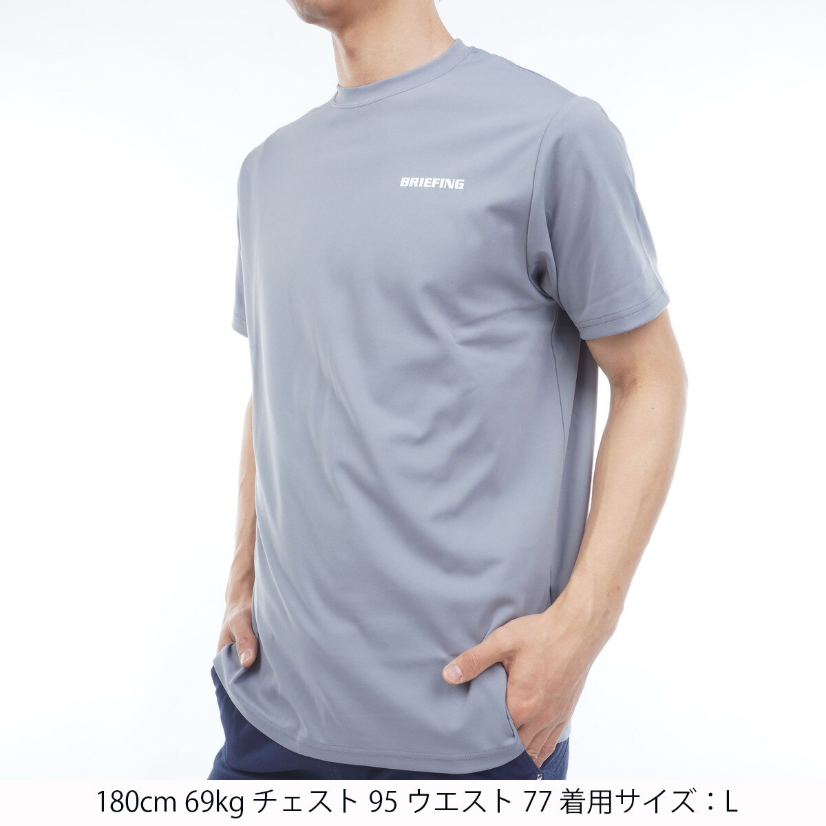ストレッチ CM MS クルーネック半袖Tシャツ(半袖シャツ・ポロシャツ