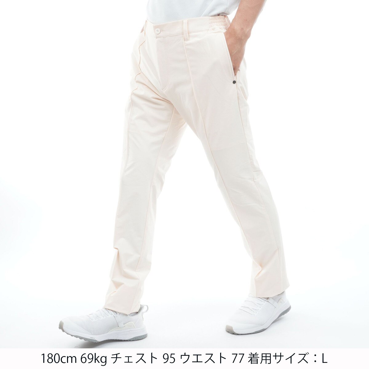 ゴルフ ブリーフィングゴルフ パンツ L〜XL相当 白 CORDURA仕様 コーデュラ