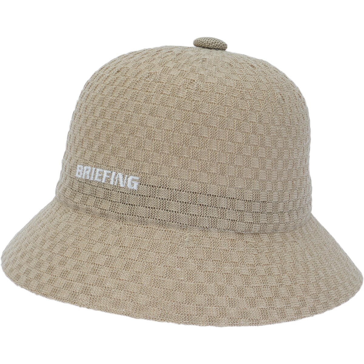 BRIEFING WIND AND SEAバケットハット ベージュ 新品タグ付き バスケットウィーブ ベルハット(【男性】その他帽子)|BRIEFING