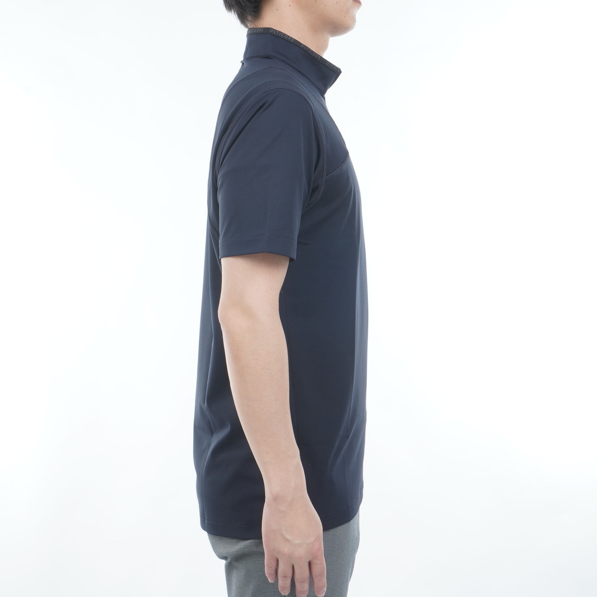 4Dimotion Fit ストレッチ 半袖ハーフジップシャツ(半袖シャツ