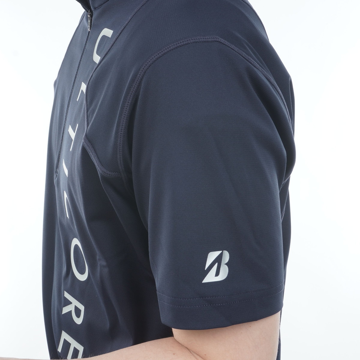 4Dimotion Fit ストレッチ 半袖ハーフジップシャツ(半袖シャツ