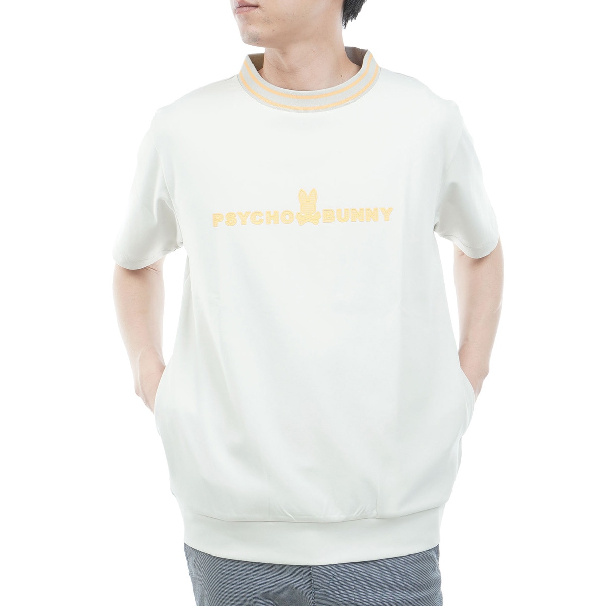 GOLF シルエットバニー ラバーストライプロゴ 半袖Tシャツ(半袖シャツ