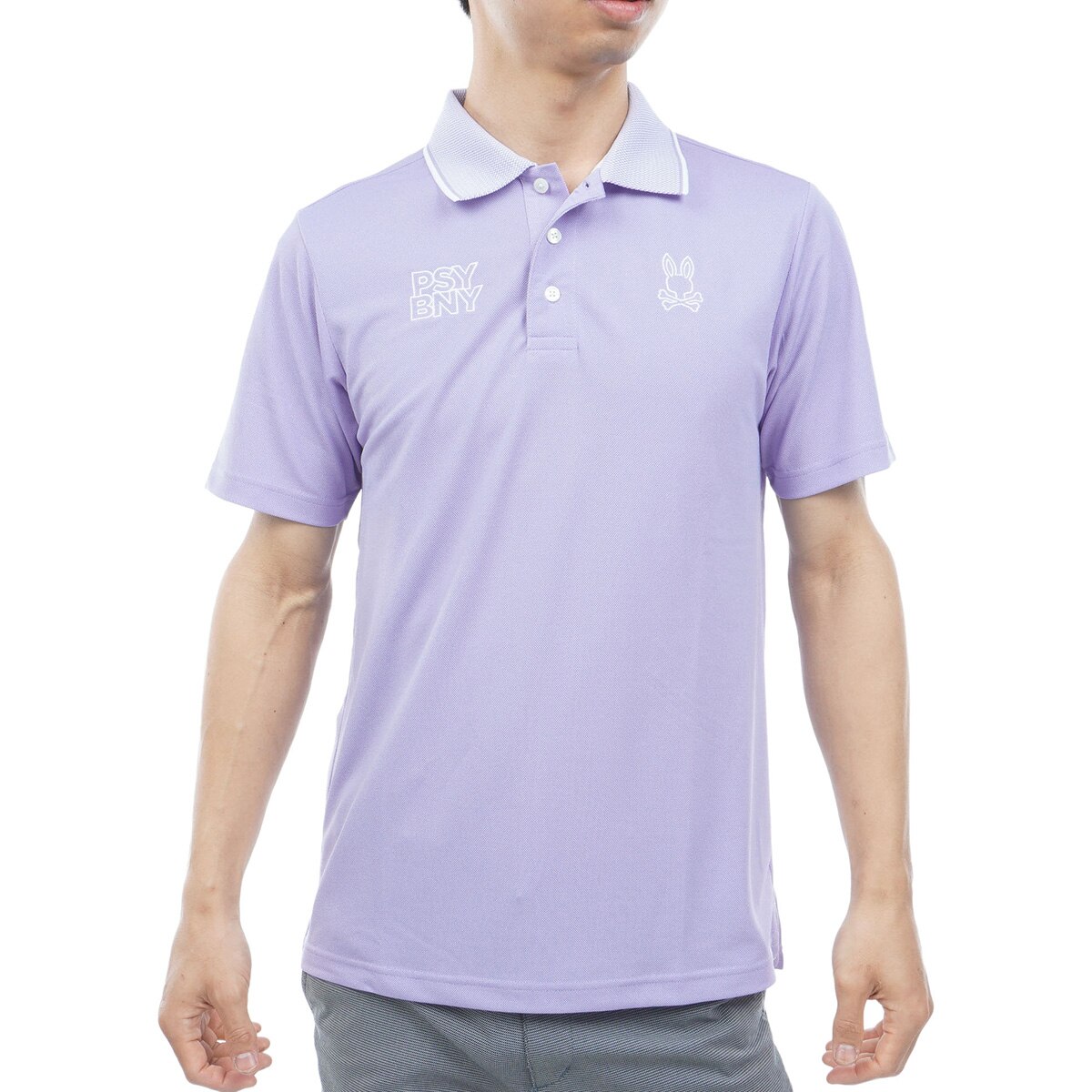 GOLF ライト鹿の子 ロゴ刺繍 半袖ポロシャツ(半袖シャツ・ポロシャツ