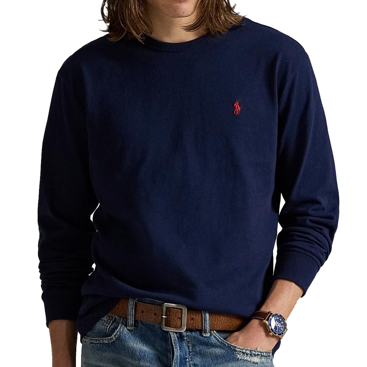 クラシック フィット ジャージー 長袖Tシャツ(長袖シャツ・ポロシャツ