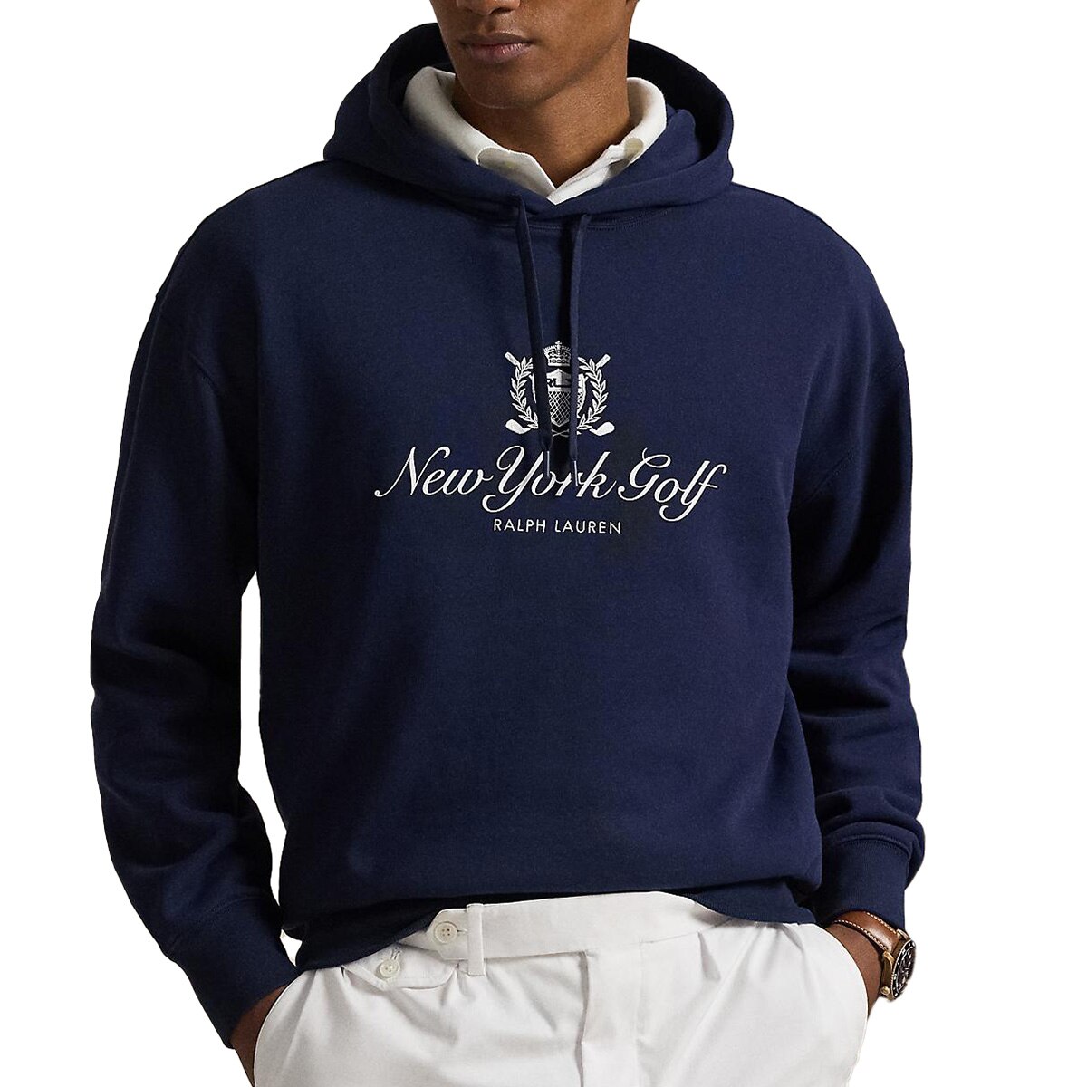 RLX フリース グラフィック フーディー(中間着(セーター、トレーナー