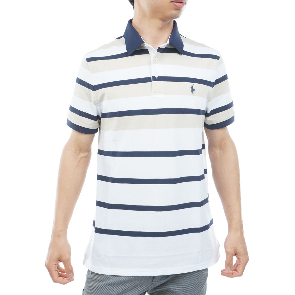 RLX ストレッチ マルチストライプ テーラード フィット パフォーマンス