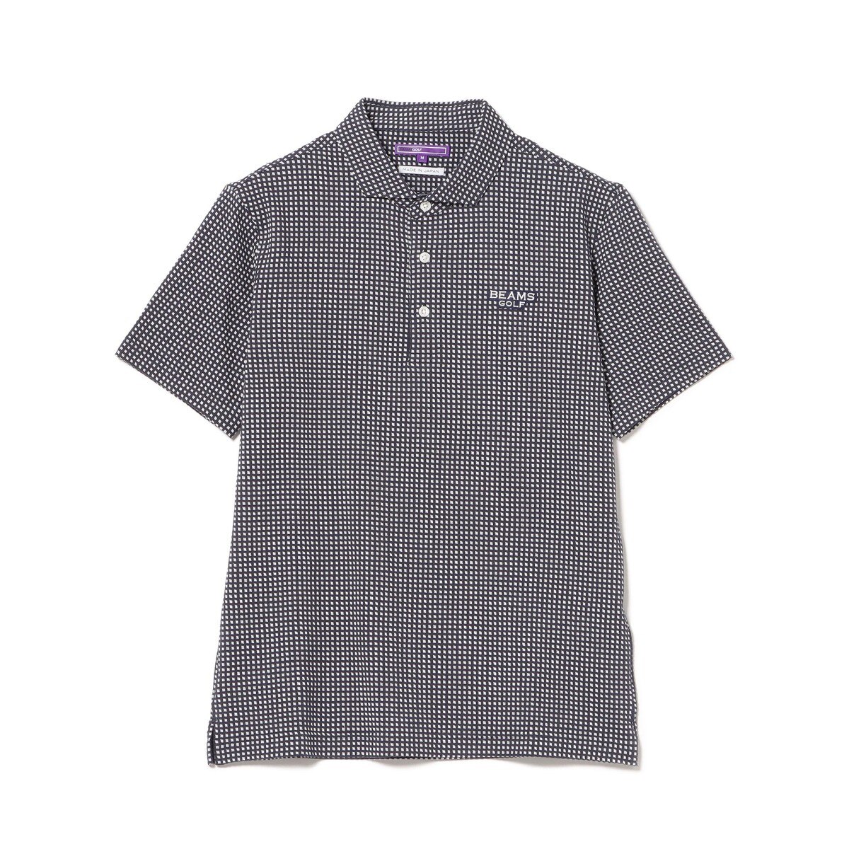 ビームスゴルフ BEAMS GOLF ギンガムチェックシャツ ポロシャツ BEAMS GOLF（ビームス ゴルフ）PURPLE LABEL / 変形ギンガムチェック