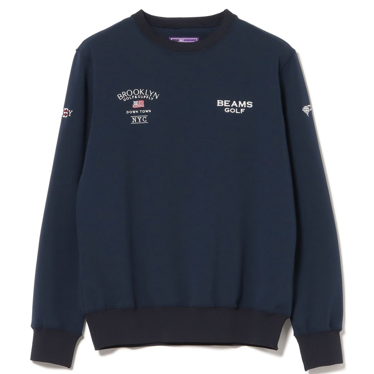 PURPLE LABEL BROOKLYN ロゴ プルオーバー(中間着(セーター