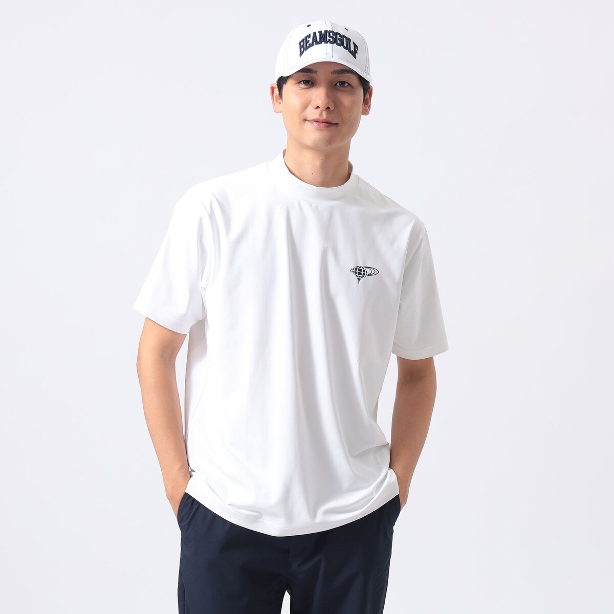 ORANGE LABEL PARロゴ モックネック(半袖シャツ・ポロシャツ)|BEAMS