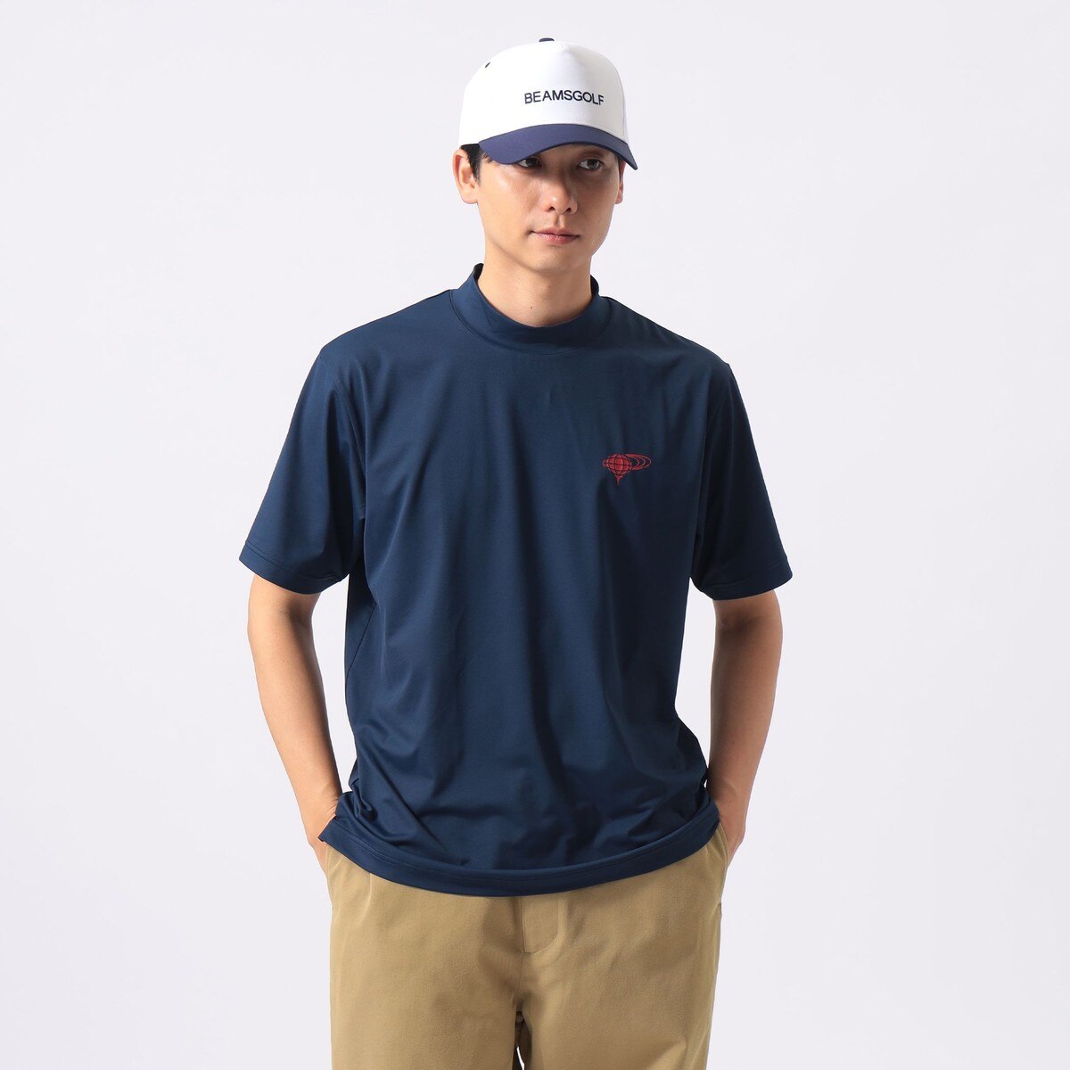 ORANGE LABEL PARロゴ モックネック(半袖シャツ・ポロシャツ)|BEAMS