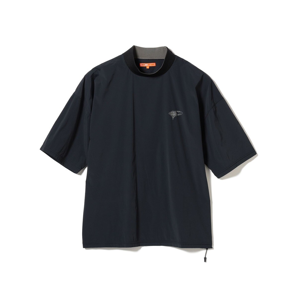 ORANGE LABEL ストレッチ ショートスリーブ モックネック ピステ