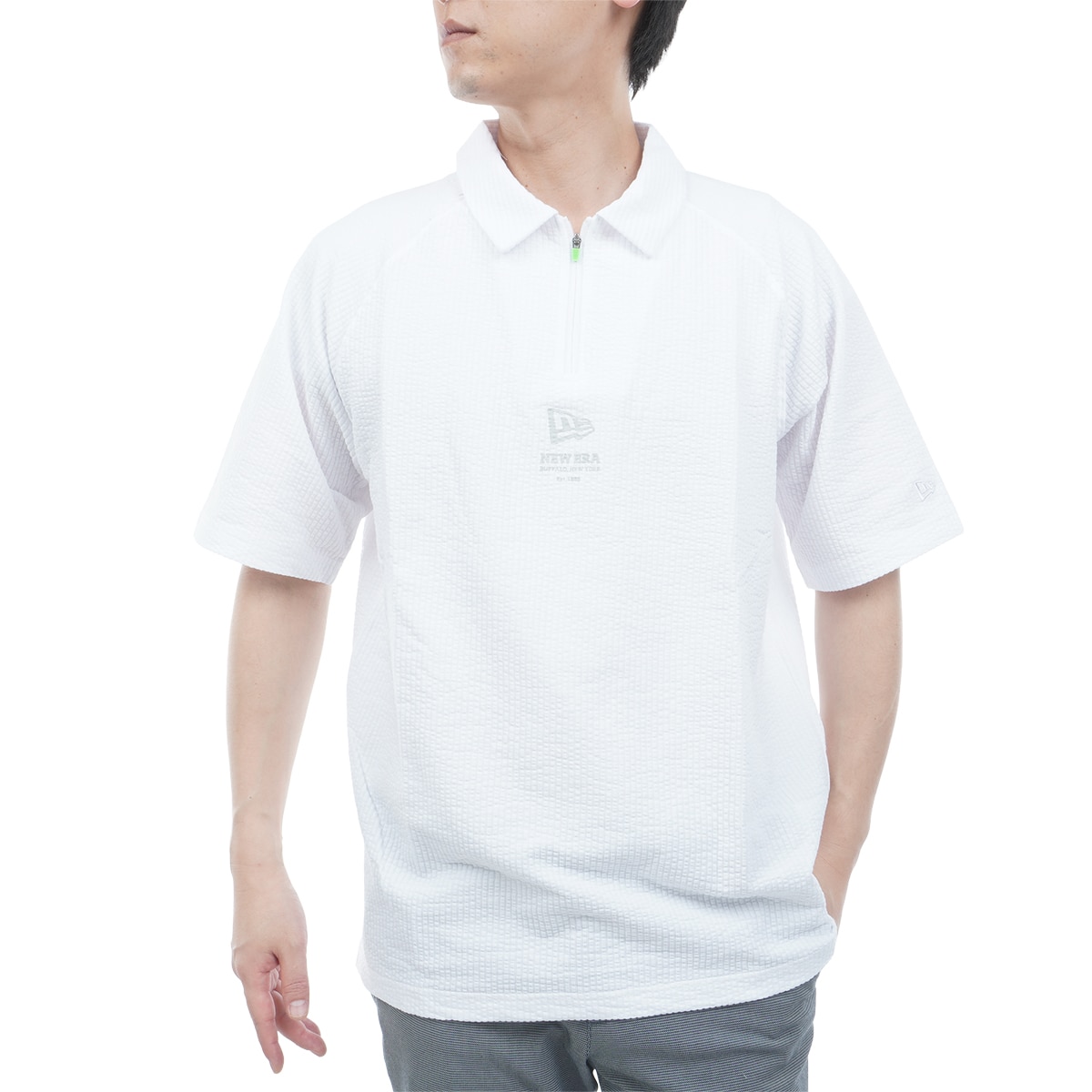 GF 261 シアサッカー半袖ポロシャツ(半袖シャツ・ポロシャツ)|NEW ERA