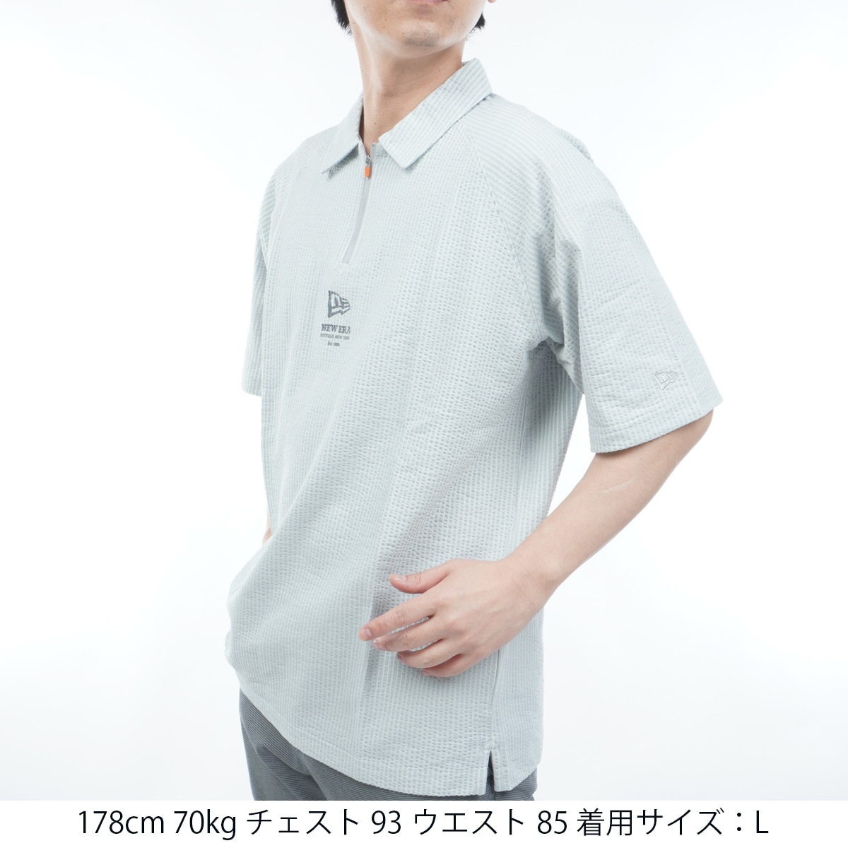 GF 261 シアサッカー半袖ポロシャツ(半袖シャツ・ポロシャツ)|NEW ERA