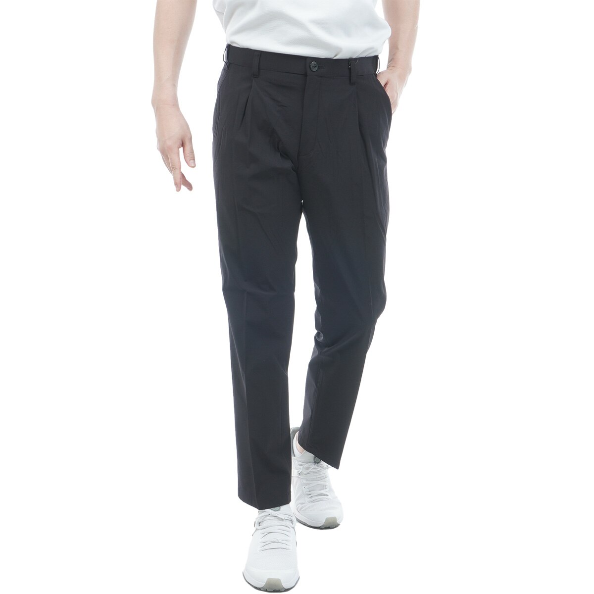 未使用　ゴルフパンツ　メンズ　ミズノアイスタッチ5FLEXパンツ ストレッチ アイスタッチ5FLEXワンタックパンツ(ロングパンツ)|MIZUNO