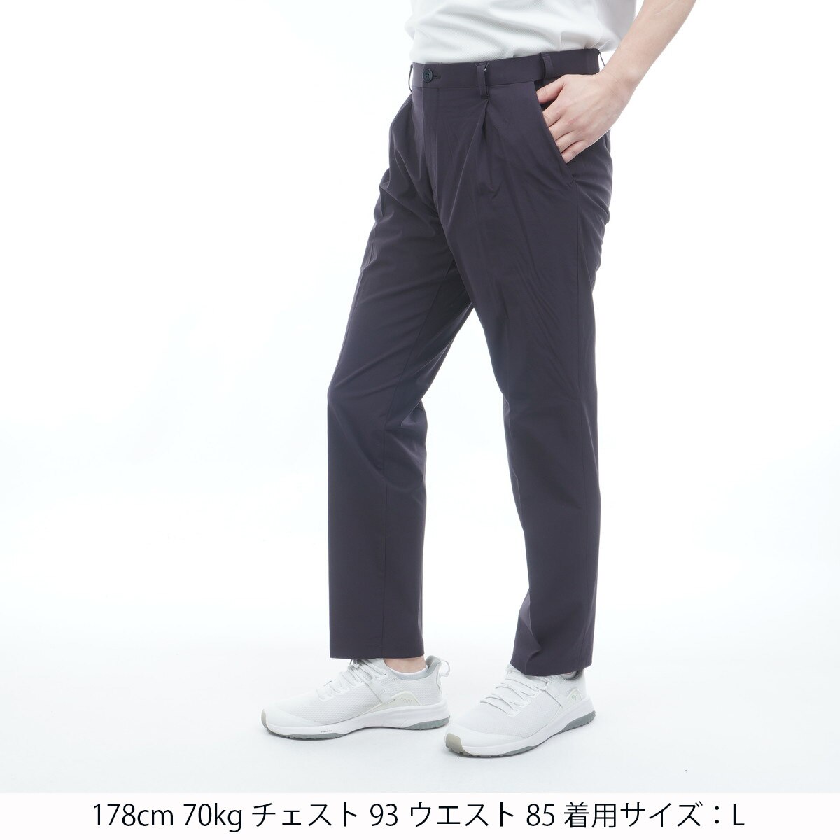 ストレッチ アイスタッチ5FLEXワンタックパンツ(ロングパンツ)|MIZUNO