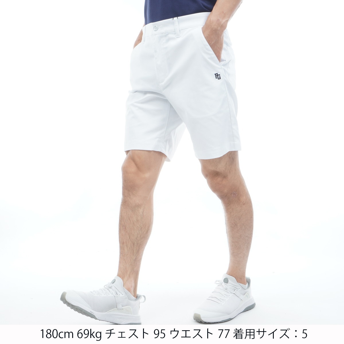 ストレッチヘリンボーン ショートパンツ(ハーフパンツ)|PEARLY GATES