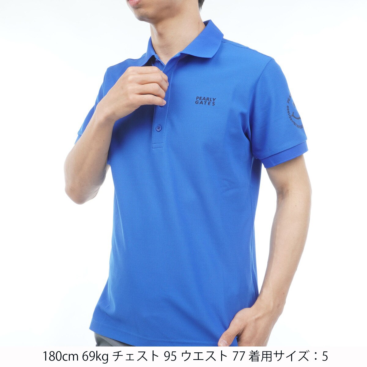 PGisPG ビック鹿の子 半袖ポロシャツ(半袖シャツ・ポロシャツ)|PEARLY