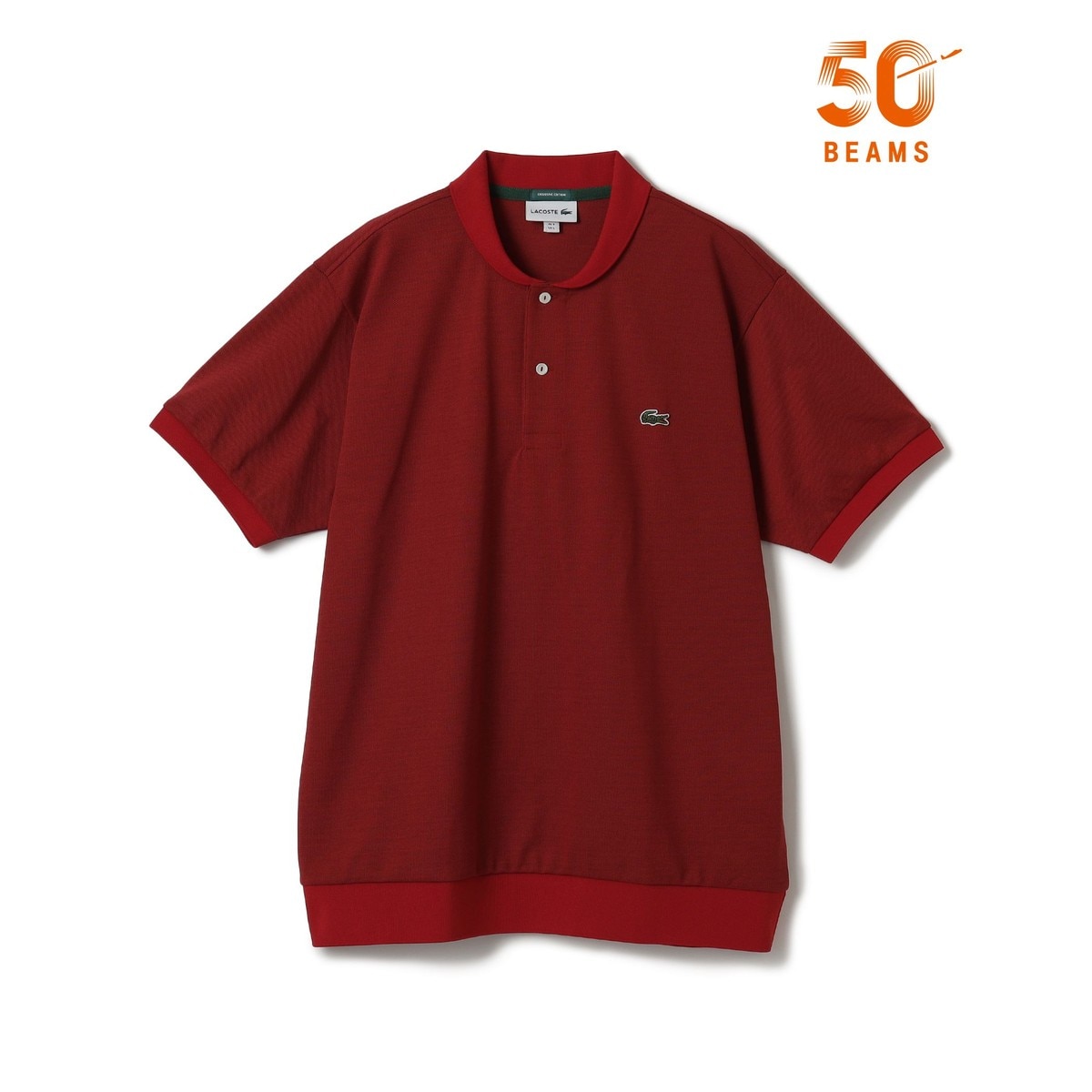別注 LACOSTE ショールカラー ポロシャツ(半袖シャツ・ポロシャツ