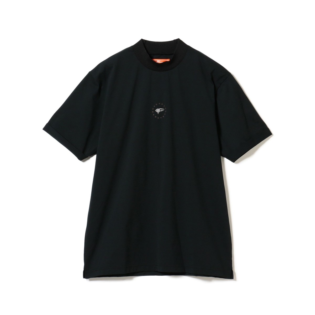 ORANGE LABEL シルバースターロゴ モックネックシャツ(半袖シャツ