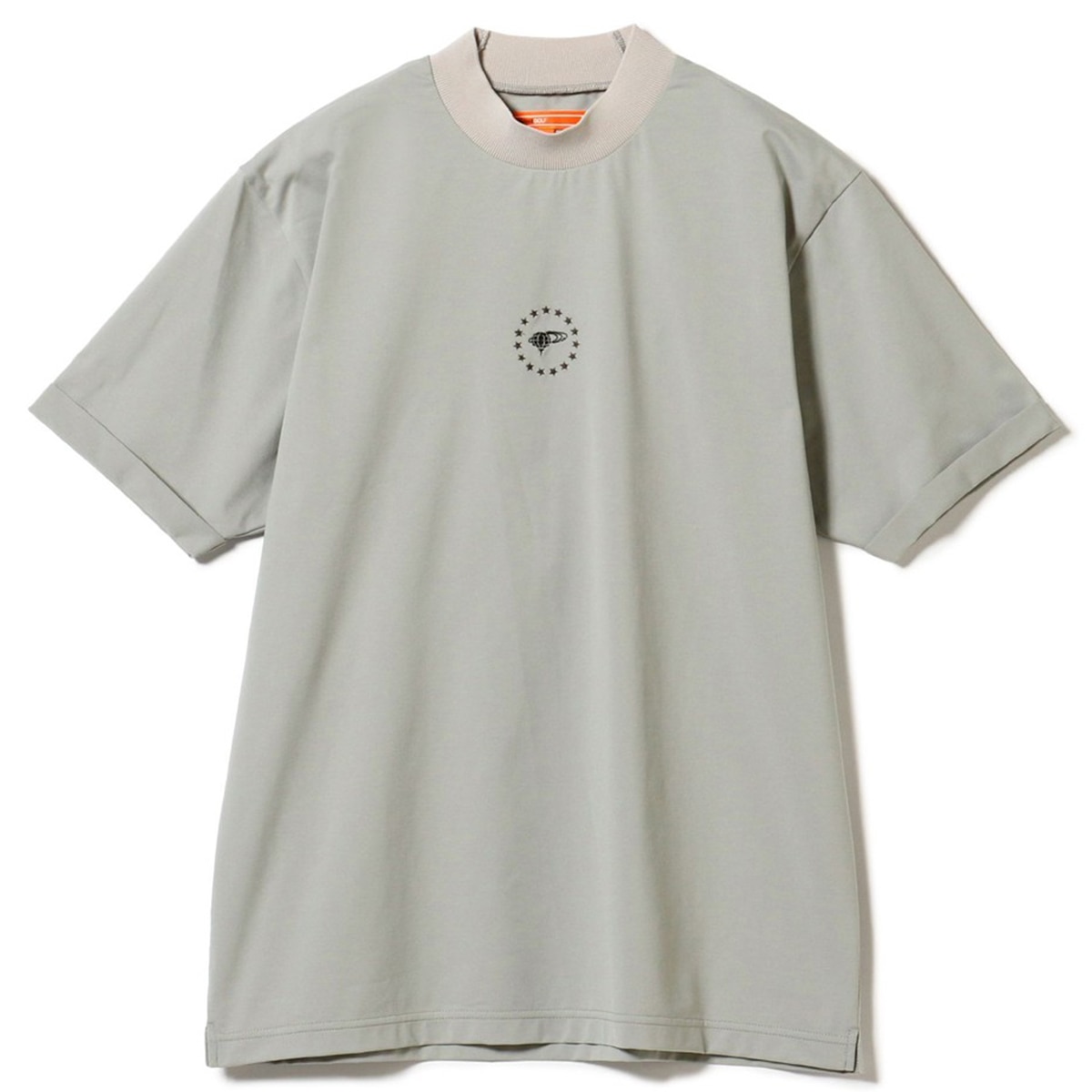 ORANGE LABEL シルバースターロゴ モックネックシャツ(半袖シャツ