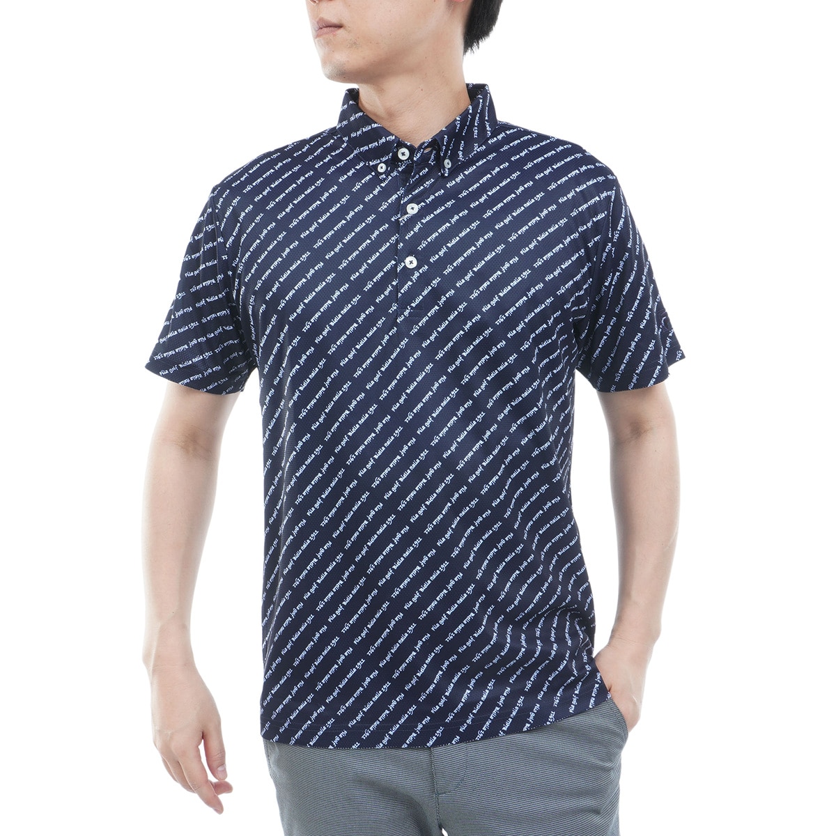 柄半袖ポロシャツ(半袖シャツ・ポロシャツ)|FILA GOLF(フィラ) 746650