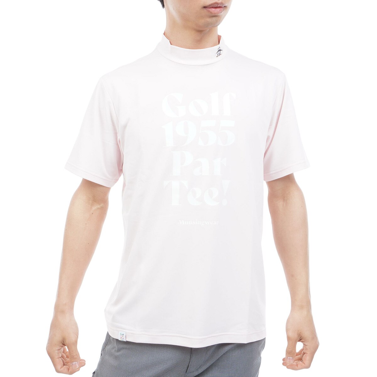 Masda Golfickers モックネック半袖シャツ L ストレッチ アイスタッチサッカー モックネック半袖シャツ(半袖シャツ