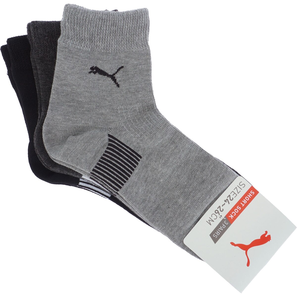 ショートソックス 3足セット(靴下)|PUMA(プーマ) 2823212の通販 - GDO