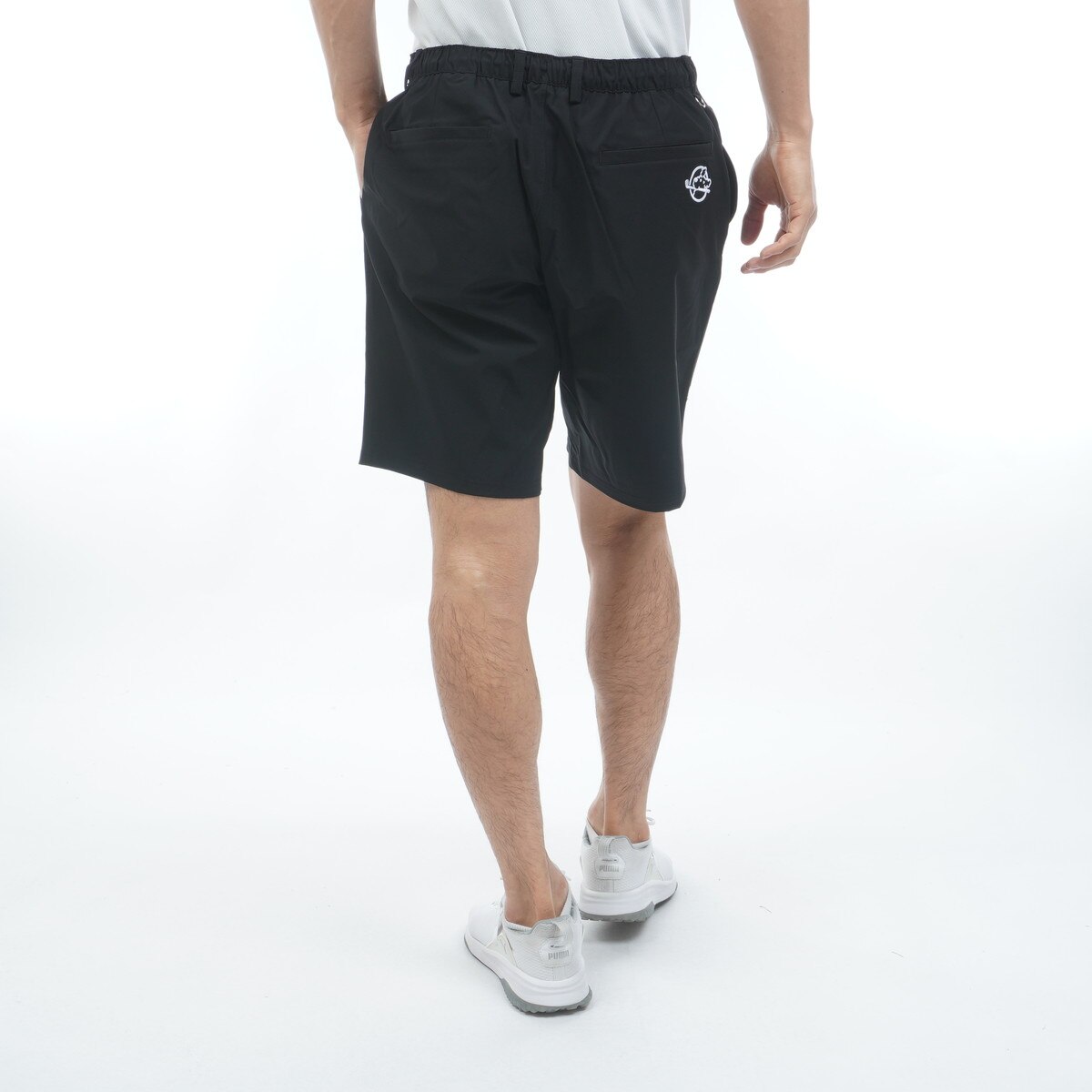 FR2GOLF サークルロゴハーフパンツ REFLECT】signature logo half pants / 光る防水ハーフパンツ（MENS