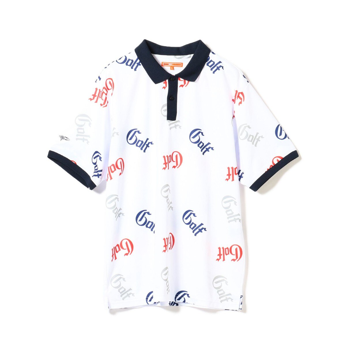 ORANGE LABEL 総柄 ロゴ ポロシャツ(半袖シャツ・ポロシャツ)|BEAMS