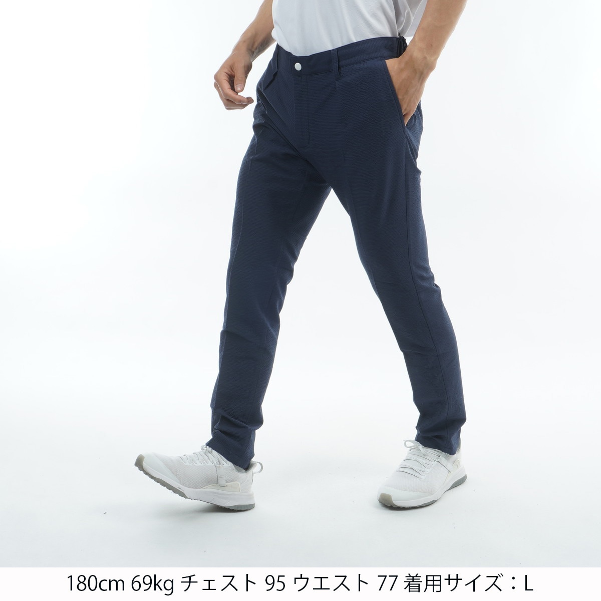 GOLF ニューエラドットエアー ギンガムチェックパンツ(ロングパンツ